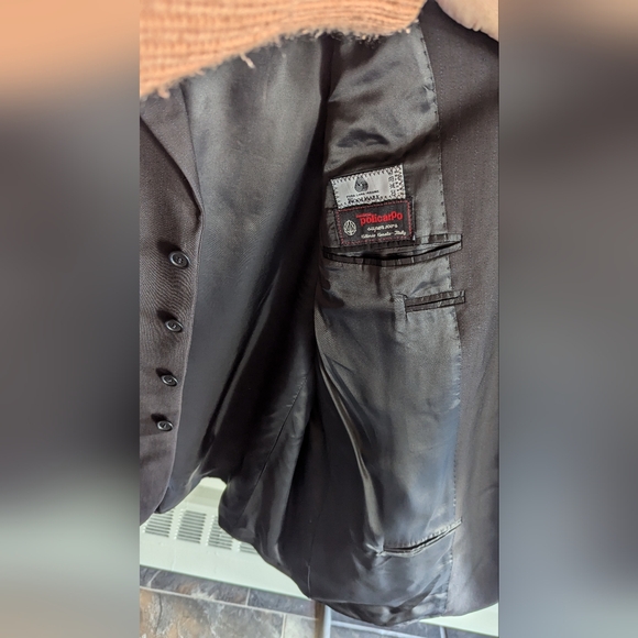 Men's suit jacket sz 58R. Luigi Bianchi - Picture 6 of 10